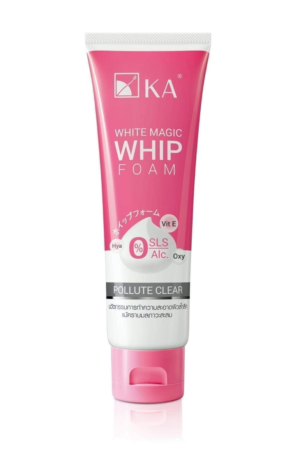 Ka white magic whip foam facewash (Pollute clear)