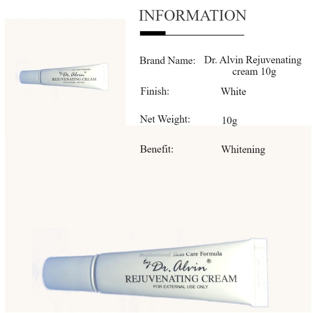 Dr.Alvin Rejuvenating Night Cream (10 gm)