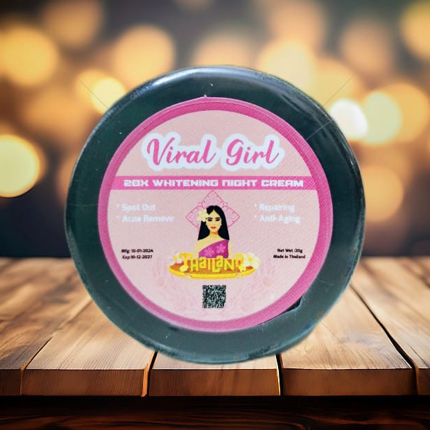 😍Viral girl 20x Whitening  Night cream😍