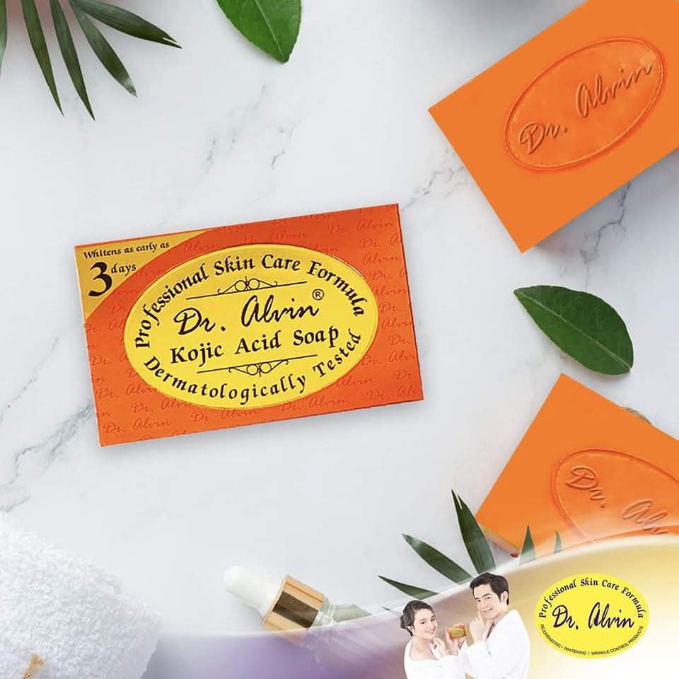 🔸🔸🔸Dr.Alvin kojic acid soap🔸🔸🔸